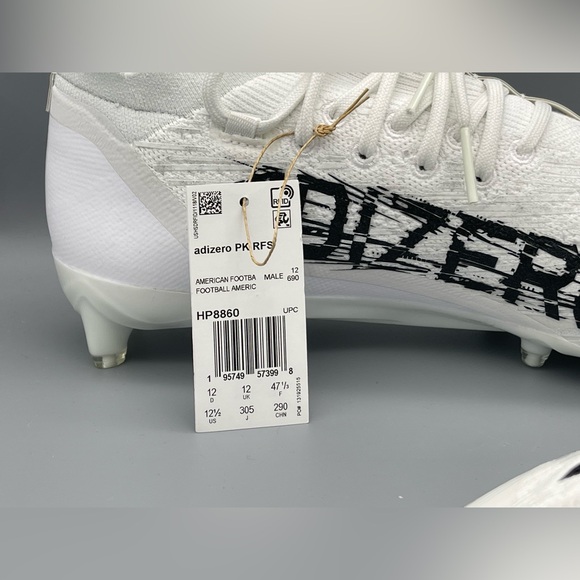 Adidas ADIZERO PRIMEKNIT RFS Low Top Football Cleats White HP8860 Mens 12.5 NEW main image 8